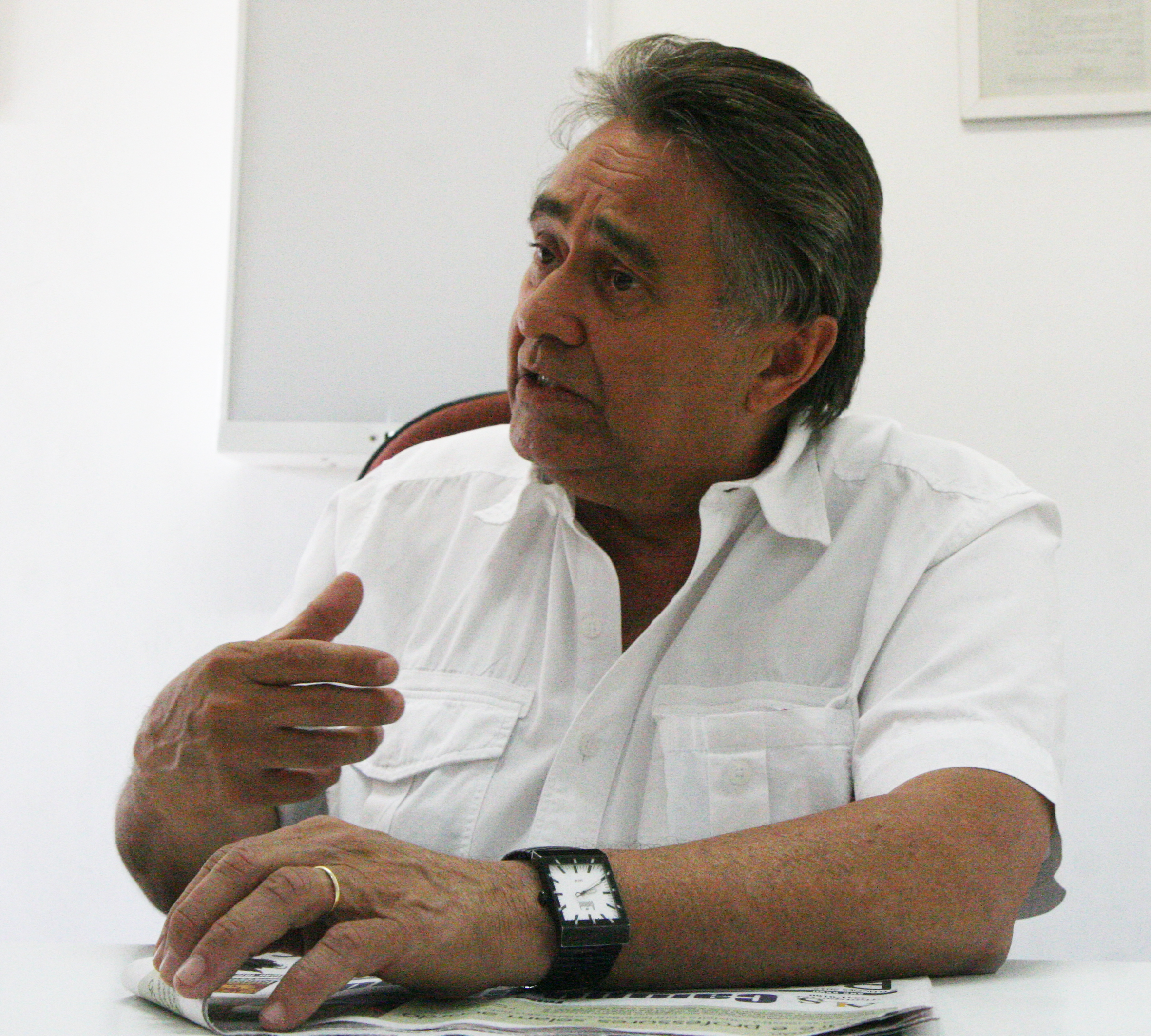 O médico e vereador Antonio Cruz: “Sempre tive como foco a assistência social, a solidariedade”