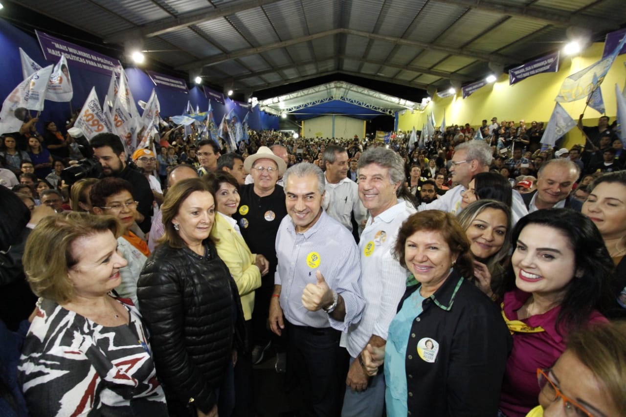 Ato pró-Azambuja mobilizou centenas de lideranças