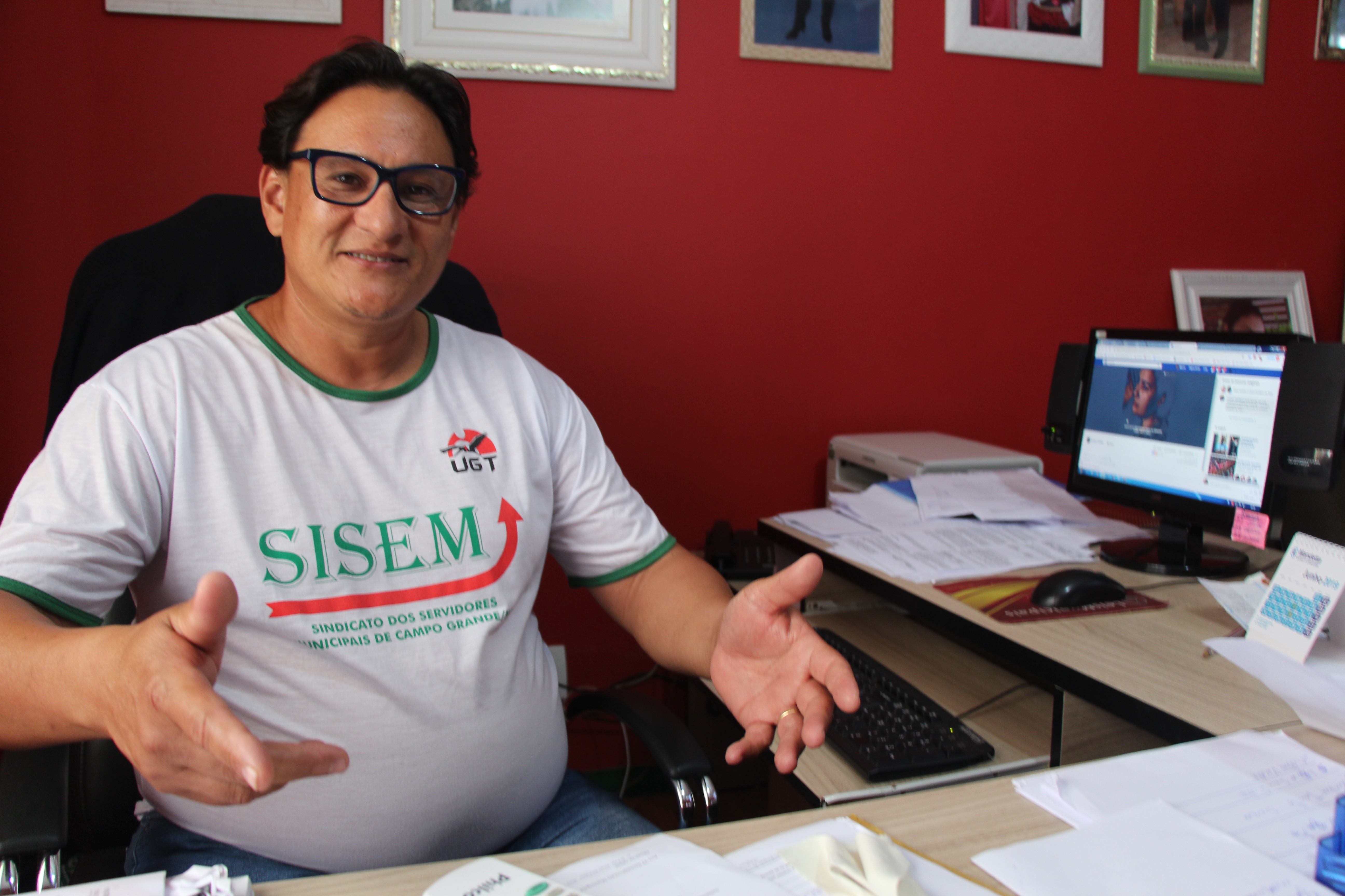 Marcos Tabosa, presidente do Sisem: categoria está frustrada com promessas que não foram cumpridas