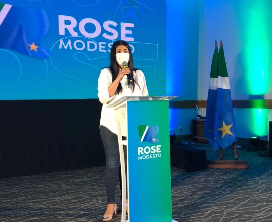 Rose Modesto lança pré-candidatura ao governo