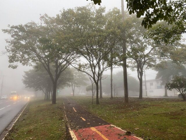 Frente fria deve provocar queda brusca de temperatura no Estado