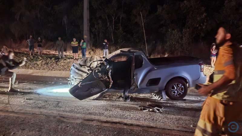 Empresário que se envolveu em colisão com ônibus na BR-163 morre em Coxim