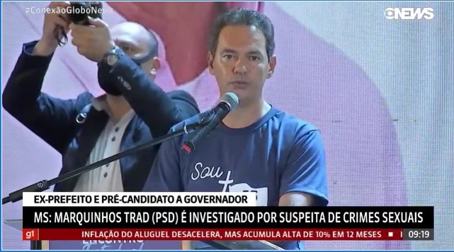 Vídeo: 13 mulheres denunciaram Marquinhos Trad e Governador cobra rigor nas investigações
