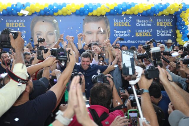 Candidato a governador, Riedel promete apoiar municípios e ampliar Mais Social
