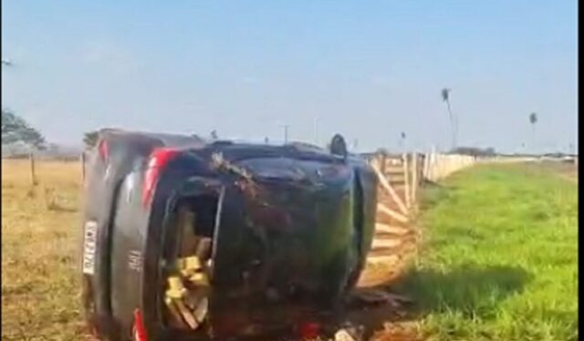 Traficante em fuga da PRF, causa acidente com família