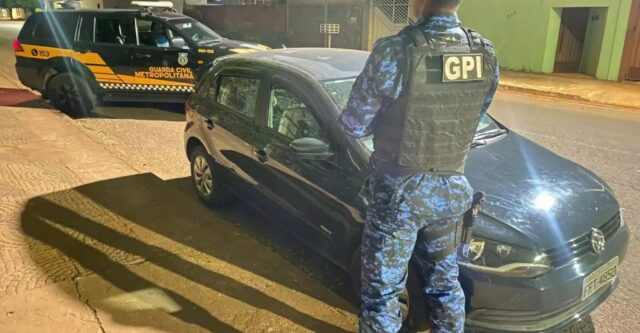 Carro de idosa que foi sequestrada em frente da UPA é encontrado abandonado