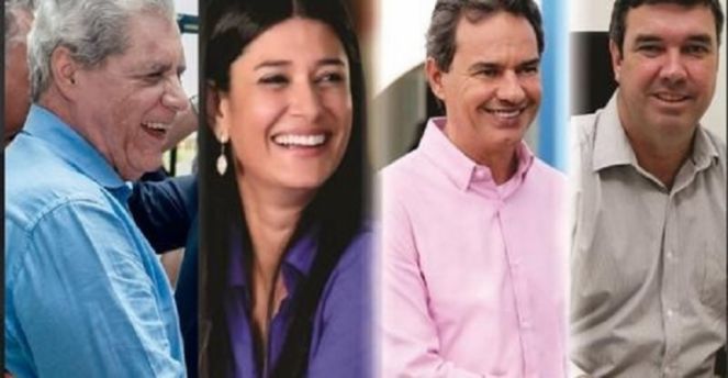 André faz campanha na Capital, enquanto Riedel e Marcos Trad no interior