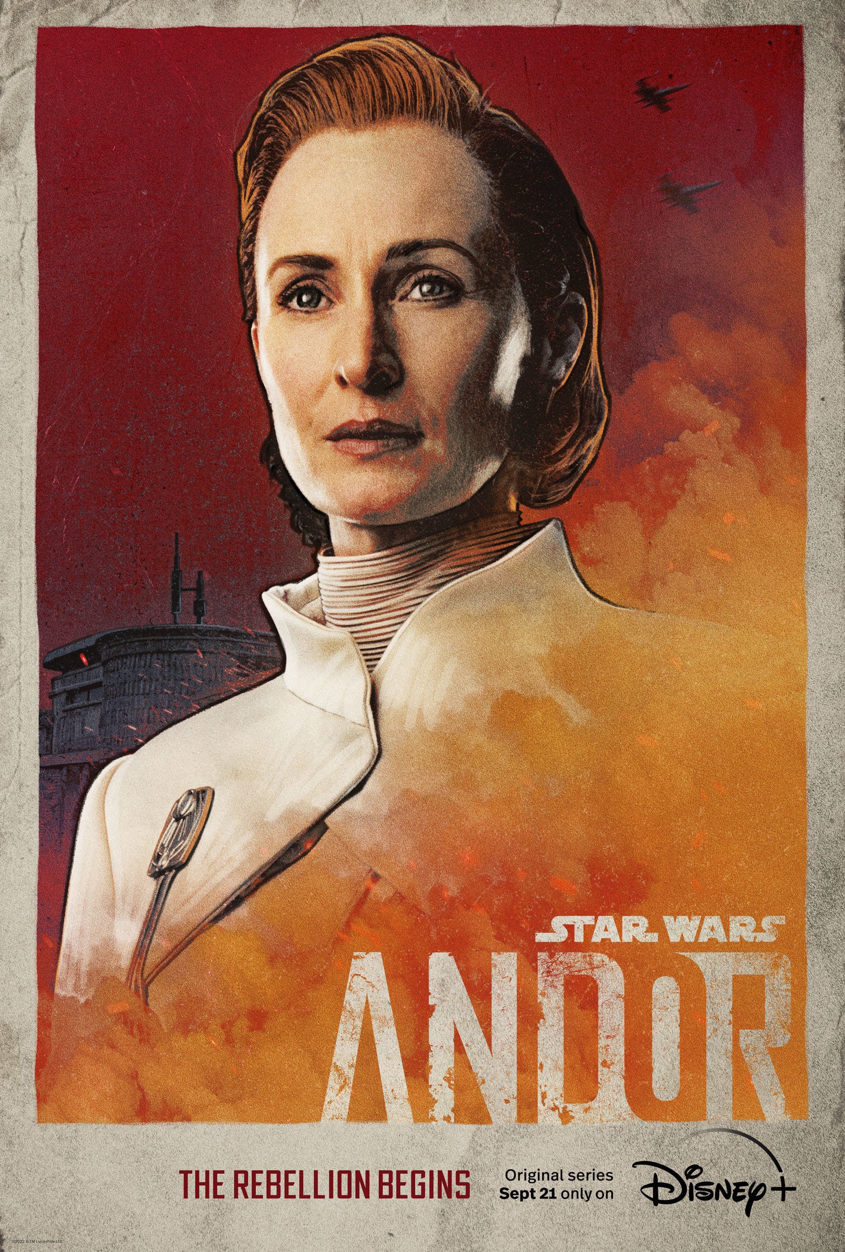 Star Wars: Andor': A rebelião se inicia no novo pôster da série; Confira! -  CinePOP