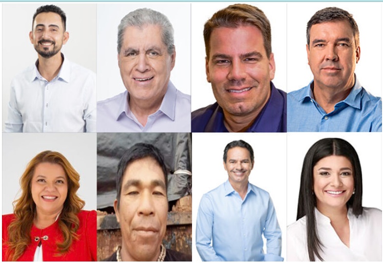 Candidatos ao Governo passam a quarta-feira na Capital