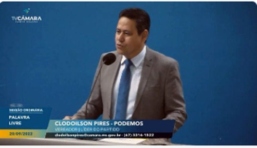Vídeo: Vereador critica letargia da Prefeitura ao dizer que “ela joga dinheiro no lixo”