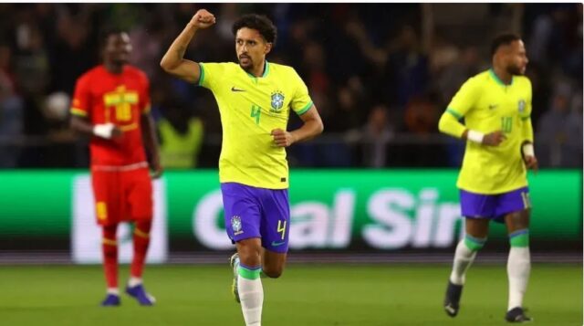 Brasil vence Gana por 3 a 0 no penúltimo jogo antes da Copa do Mundo 2022