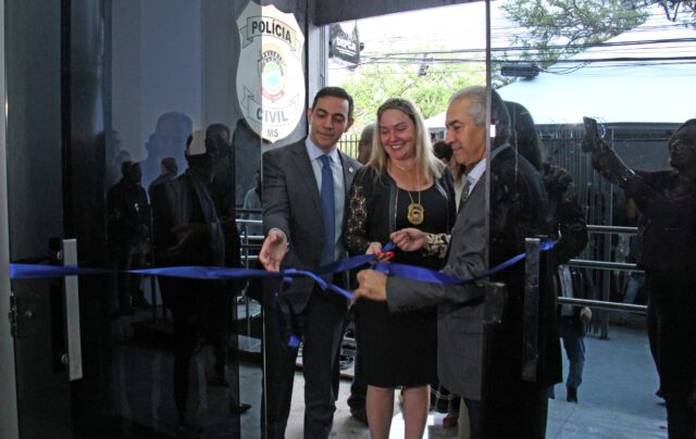 Governador inaugura nova sede da DEPCA, que duplicou estrutura para combater crimes