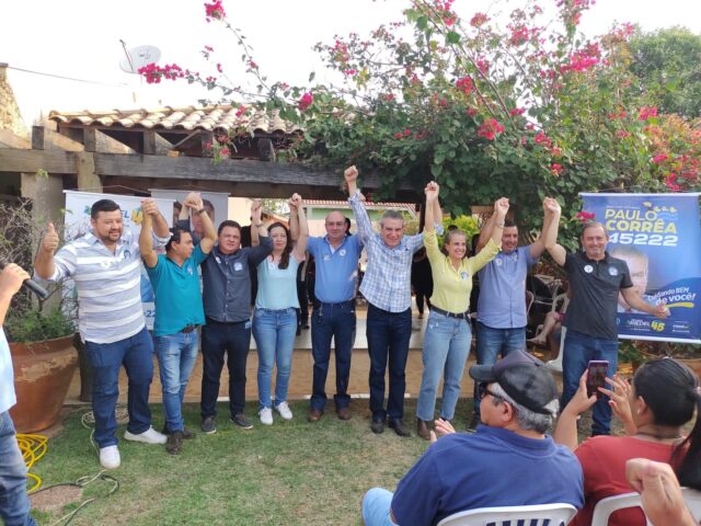 Prefeito e vereadores de Aquidauana declaram apoio a Paulo Corrêa