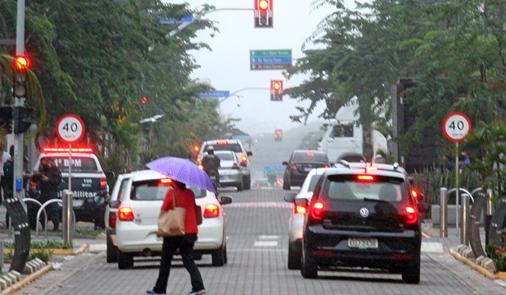 Frente fria traz chuvas e ameniza o calor em Mato Grosso do Sul a partir desta terça-feira