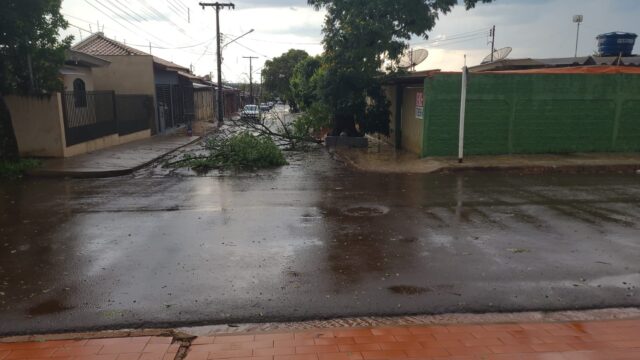 Temporal em cidade de MS deixa ao menos 44 casas destelhadas