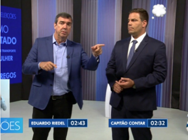 Vídeo: Debate confirma que Riedel é o mais preparado para governar MS