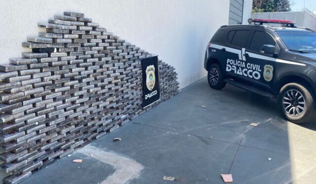 Dracco apreende carga de cocaína avaliada em R$ 40 milhões em Campo Grande