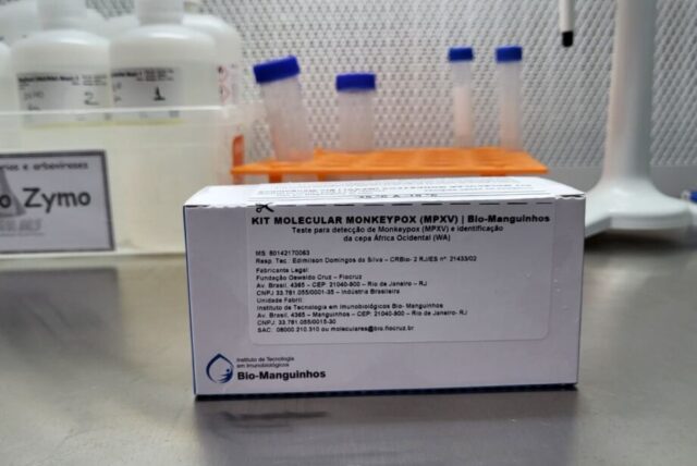 Estado recebe material para diagnosticar casos suspeitos de Monkeypox