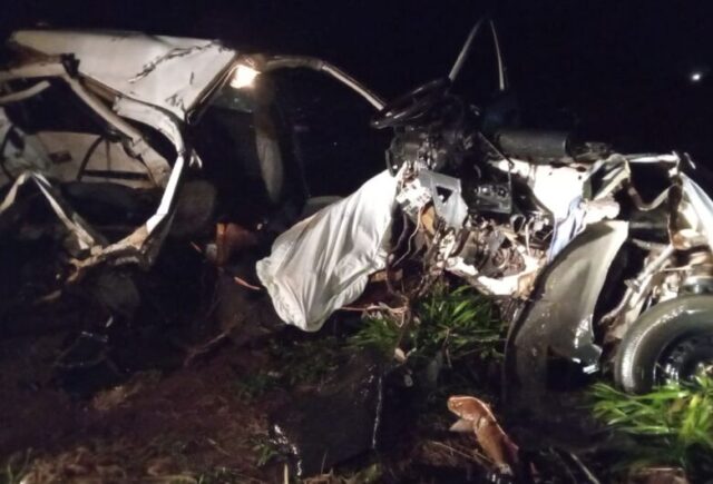 Acidente com mortes em Ponta Porã deixou outras três pessoas feridas