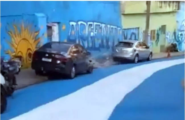 Vídeo: Copa do Catar: Comunidade do Rio decora ruas com as cores da Argentina