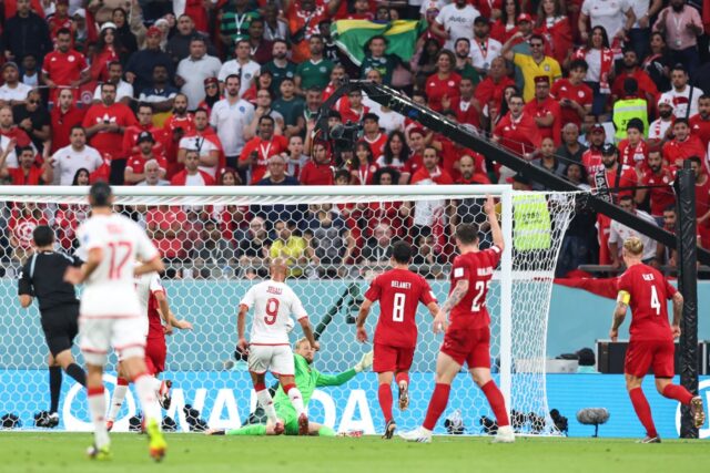 Em jogo morno, Dinamarca e Tunísia empatam e protagonizam primeiro 0 a 0 na Copa