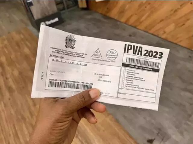 Valor do IPVA para veículos de Mato Grosso do Sul é divulgado; confira