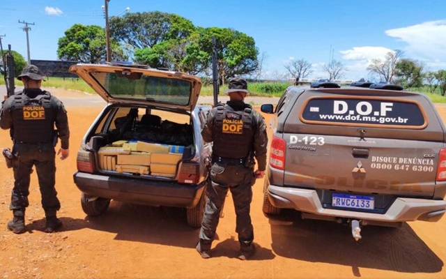 Motorista de 18 anos é preso com maconha avaliada em R$ 800 mil
