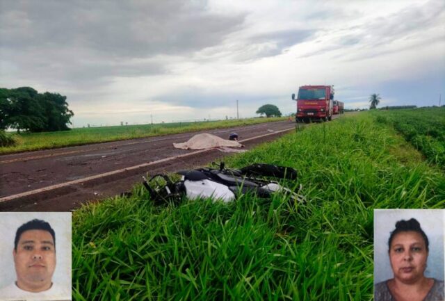 Vídeo: Grave acidente mata casal na BR-376