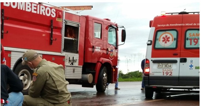 Idosa morre em acidente com capotamento na rodovia BR-060