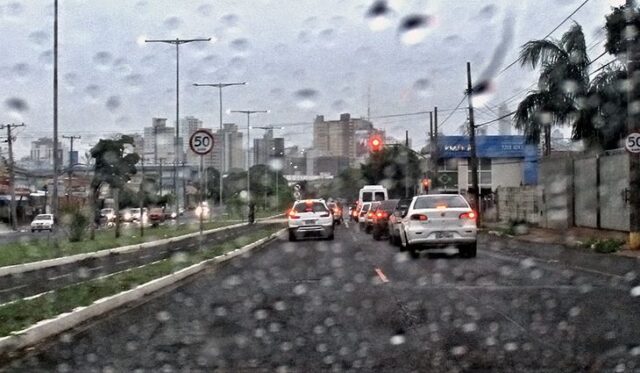 Pancadas de chuva marcam a terça-feira na região Oeste de Mato Grosso do Sul