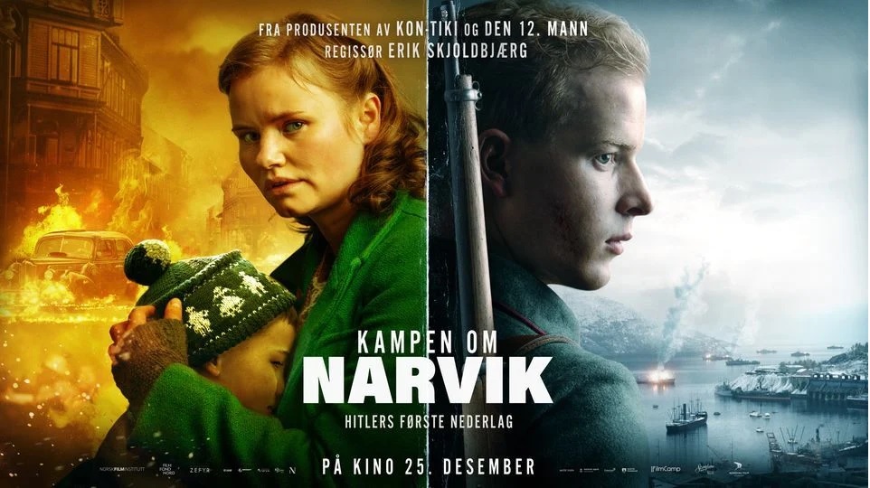 NARVIK: LANÇAMENTO NETFLIX - FILME NOVO DE GUERRA SOBRE A BATALHA DE NARVIK  1940 -Viagem na Historia 