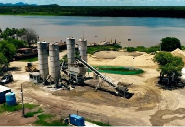 Lado paraguaio de ponte que ligará MS ao Pacífico já têm 65% de estacas construídas