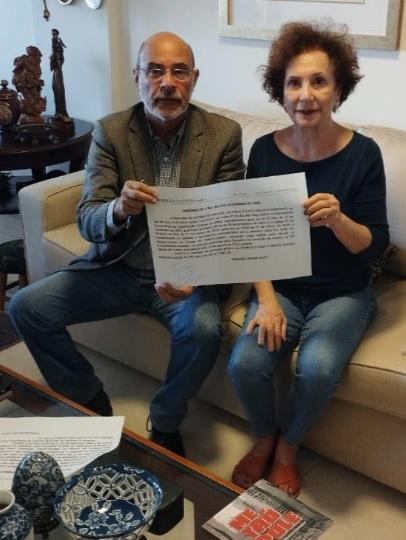 Democratas entregam à família ato que anistia e restaura direitos de Fausto Matto Grosso
