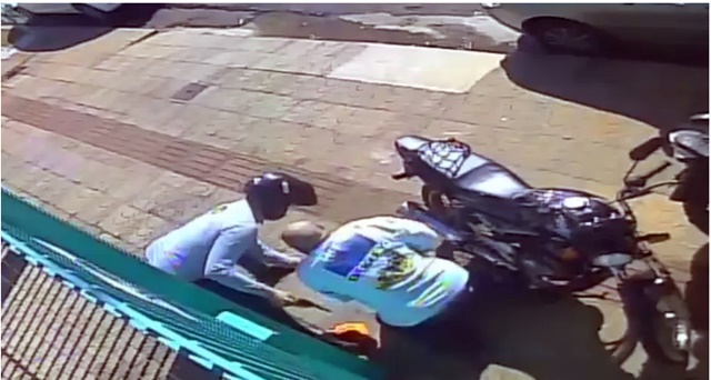 Vídeo: Preso trio que praticava assaltos na saída de bancos em Campo Grande