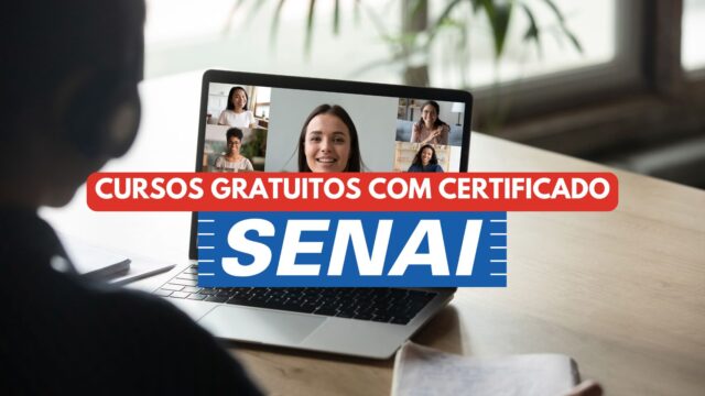 Bolsa de R$700: Senai libera 15 mil vagas em cursos gratuitos de tecnologia