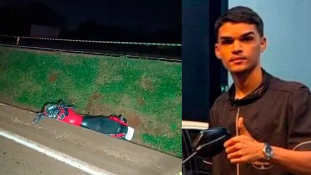 Jovem morre  de acidente na BR-163 um dia depois de comprar moto