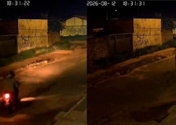 Homem é baleado na cabeça em ataque registrado por câmeras no Jardim Noroeste