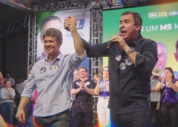 Riedel declara em ato de campanha que Rinaldo e Rose são indispensáveis a MS